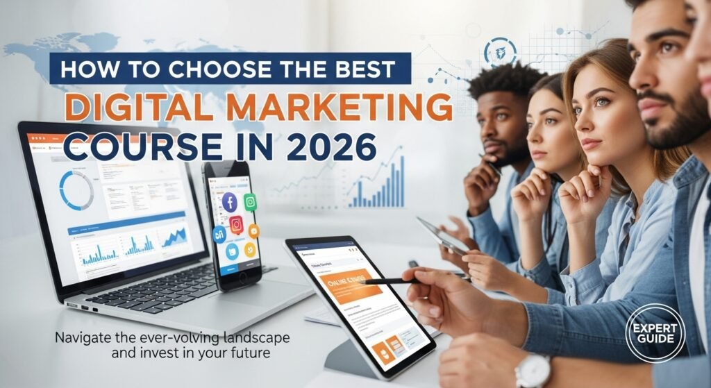 How to Choose the Best Digital Marketing Course in 2026