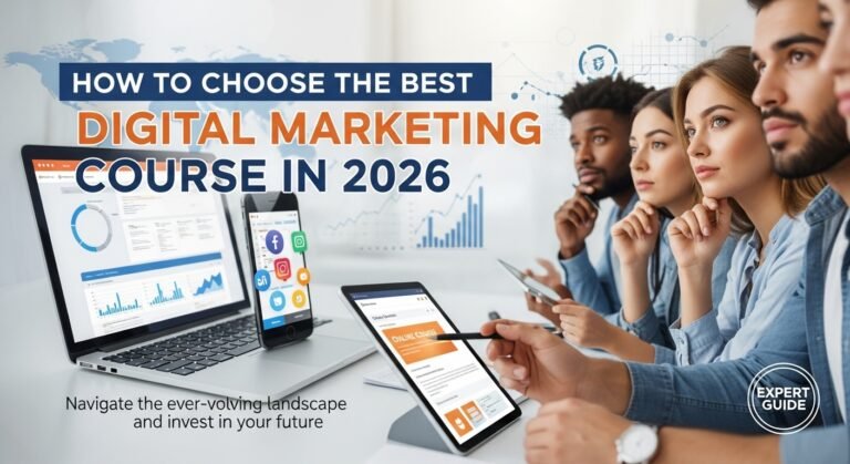 How to Choose the Best Digital Marketing Course in 2026