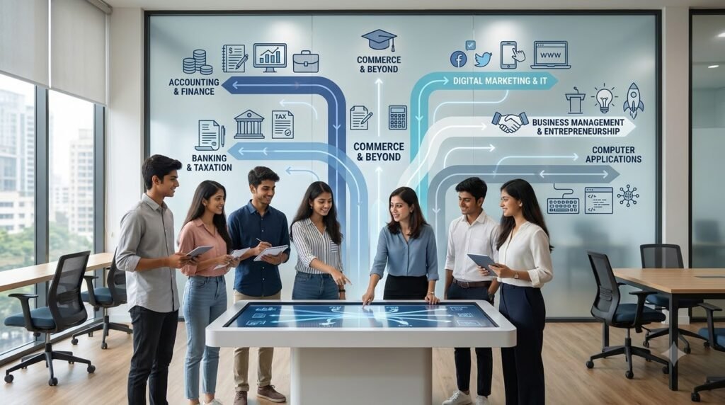 which course to choose after 12th commerce